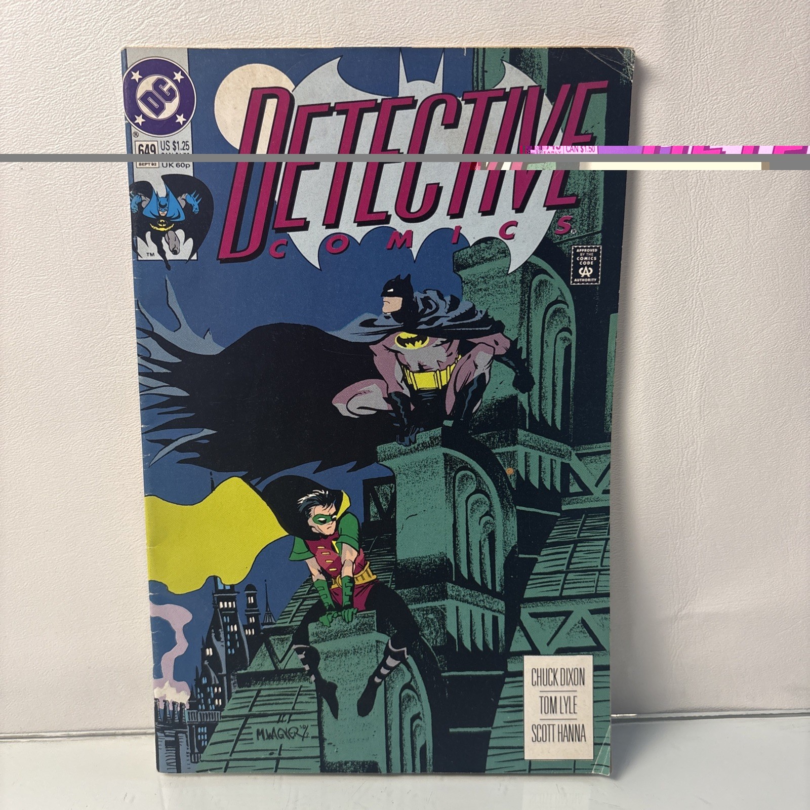 Detective Comics #649 Batman Robin Chuck Dixon Tom Lyle Scott Hanna DC Comic