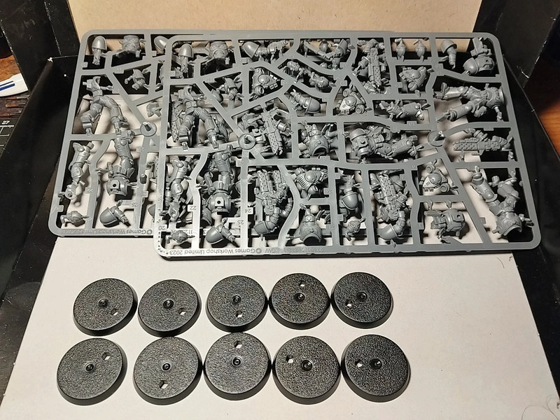 Warhammer 40000 space marines infernus squad