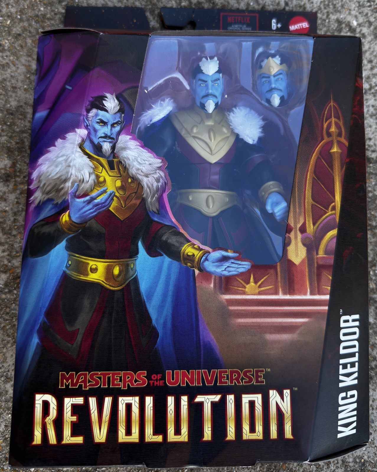 King Keldor-Masters of the Universe : Revolution Masterverse- figurine neuve