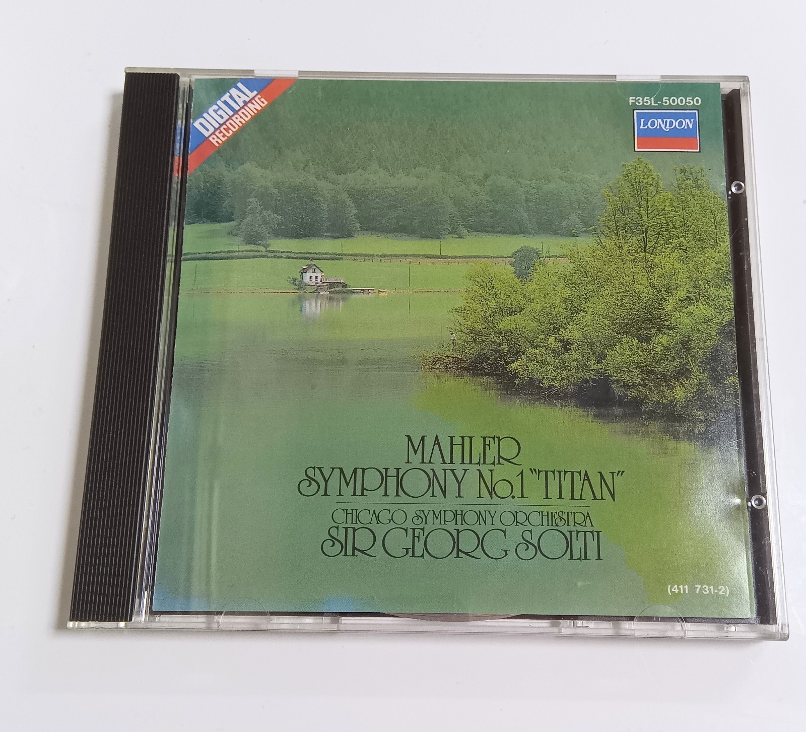Mahler Symphony No.1 "Titan"Solti Chicago Symphony London F35L-50050  W. Germany