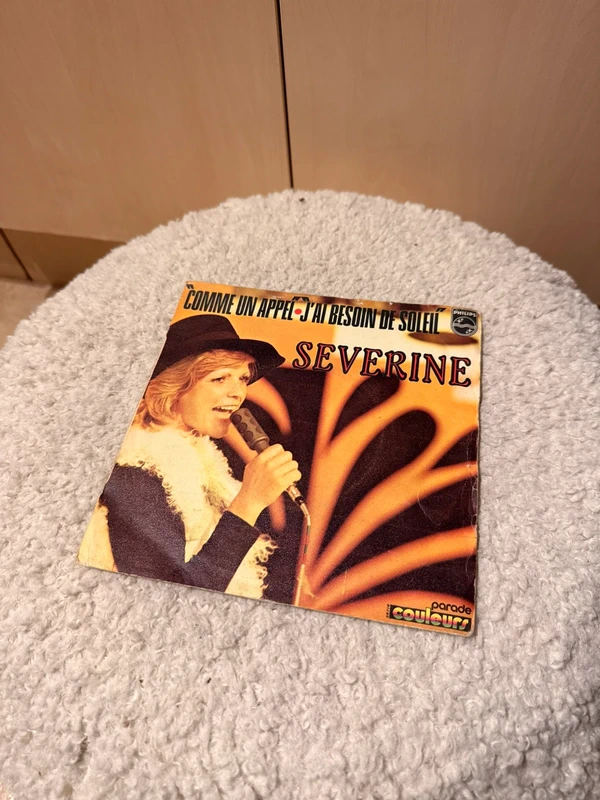 vinyle Severine Comme un appel - J’ai besoin de soleil 45 tours