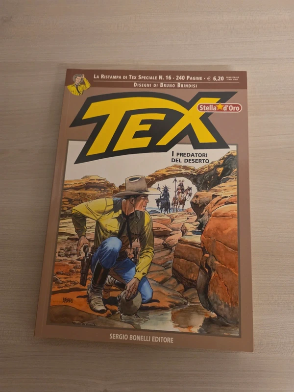 Libro TEX i predatori del deserto