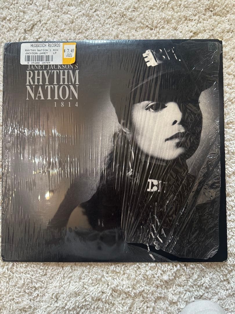 Janet Jackson Rhythm Nation 1814 LP A&M Records Original Press