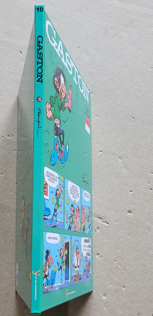 Gaston Lagaffe T 10 FRANQUIN éd Yoran Embanner 2007 en Alsacien EO