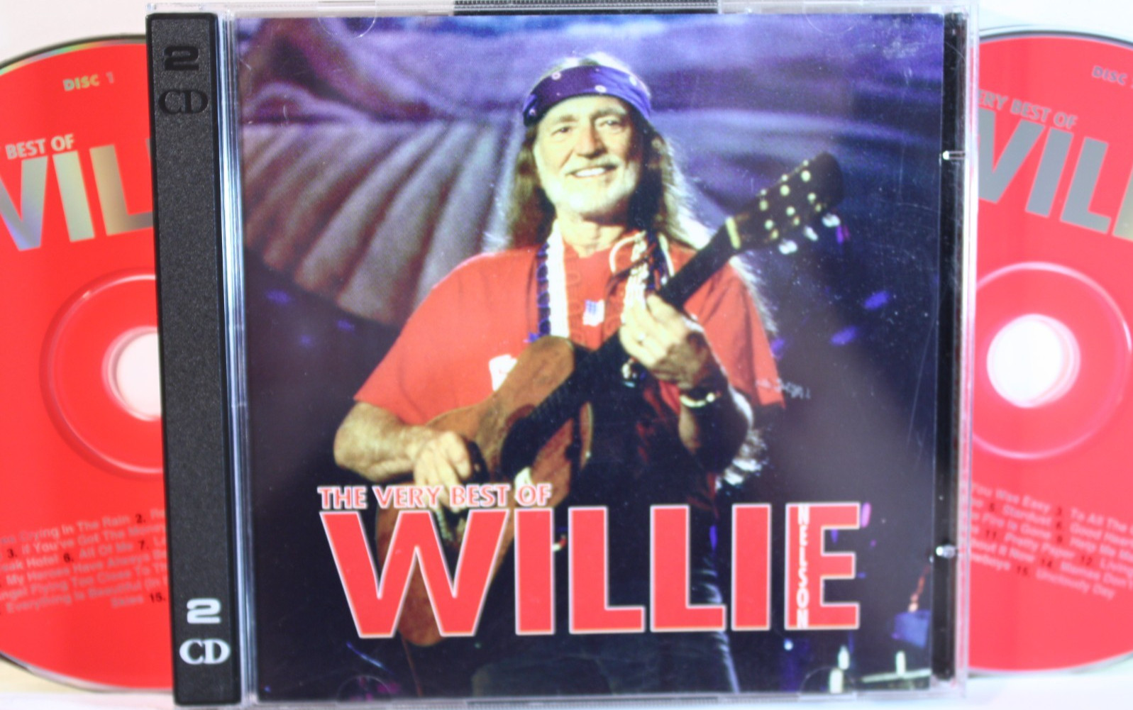 THE VERY BEST OF WILLIE NELSON (CD 2 Discs/30 Songs) Country VG Cond Ships Free