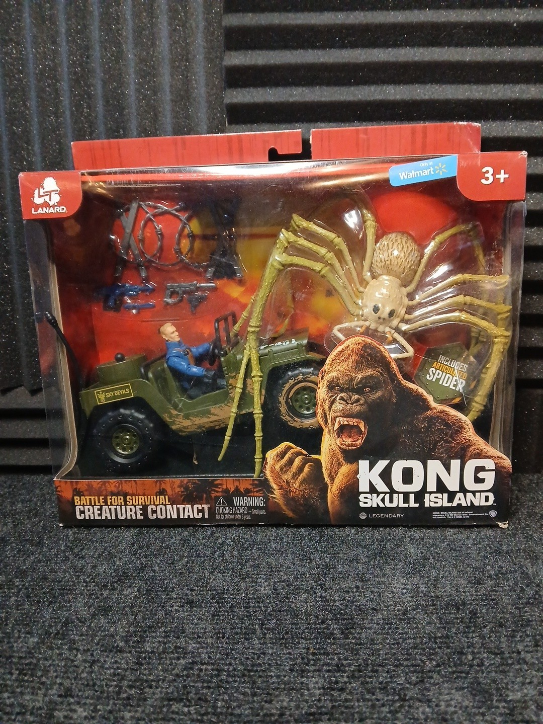 Kong Skull Island Walmart Exclusive Battle For Survival Creature Contact