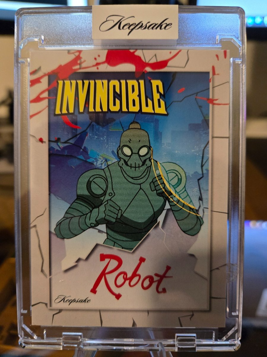 2026 Keepsake Invincible Season 2 Robot #20 Signagraph Limited 250