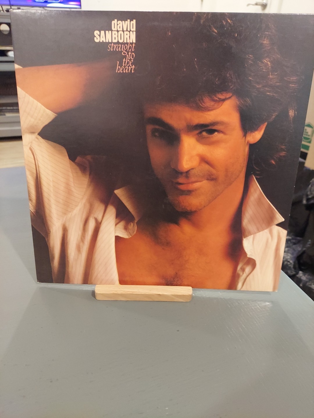 David Sanborn Straight to the Heart Vinyl Record LP Album Warner Bros. 1-25150