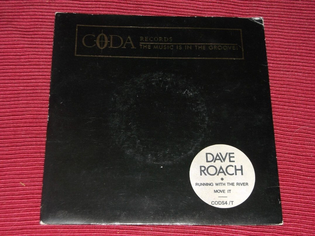 Dave Roach:  Running With The River   UK  1984  NM  PROMO   7"