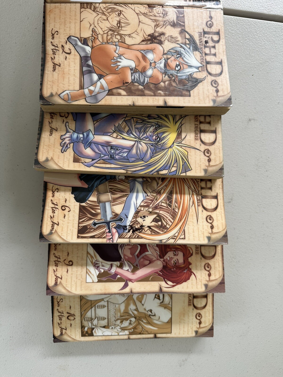 PHD: LIBRI MANGA LAUREA FANTASY 2,3,6,9,10 Exlibrary