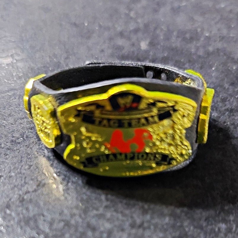 WWE  Tag team Championship belt. wrestling action  figure accessory 