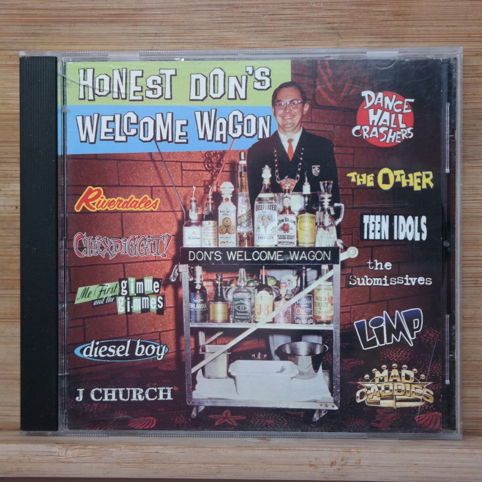 Honest Don's Welcome Wagon CD Dance Hall Crashers Riverdales Punk Rock