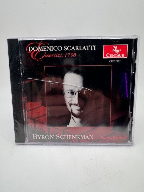 Domenico Scarlatti Essercizi 1738 Byron Schenkman Harpsichord CD Centaur NEW