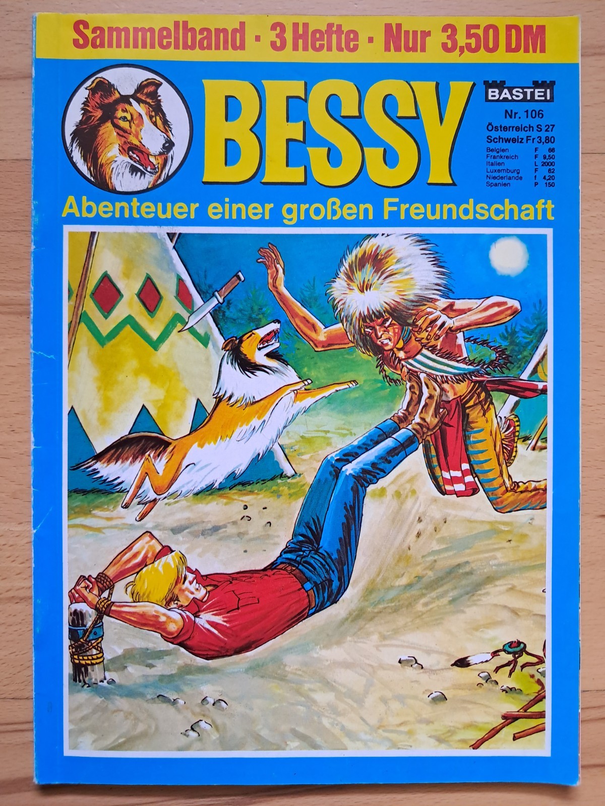 Collezione Bessy n.106 con Bessy n. - BASTEI WESTERN-COMIC