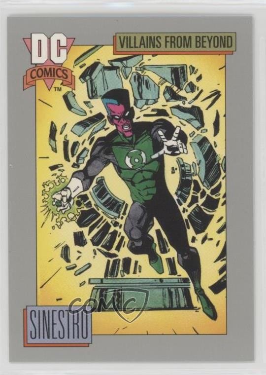 1992 Impel DC Comics DC Cosmic Sinestro #138 0bn8