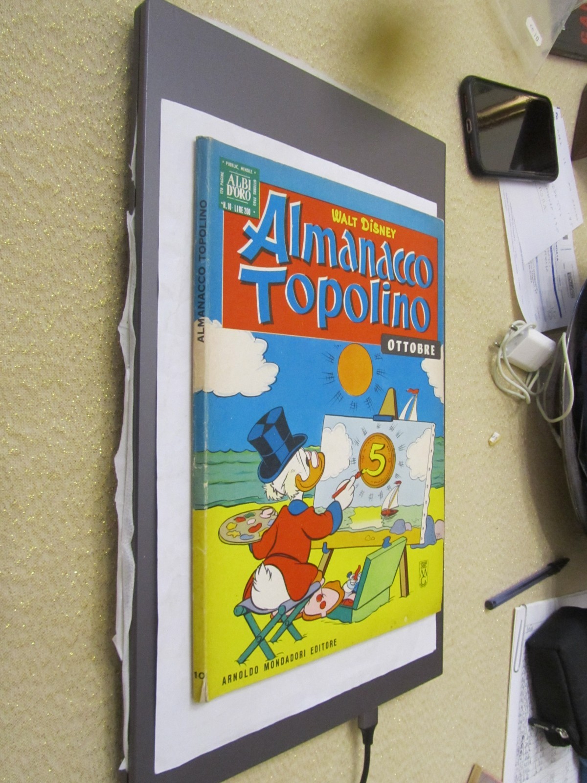 ALMANACCO TOPOLINO N. 10 - ANNO 1965