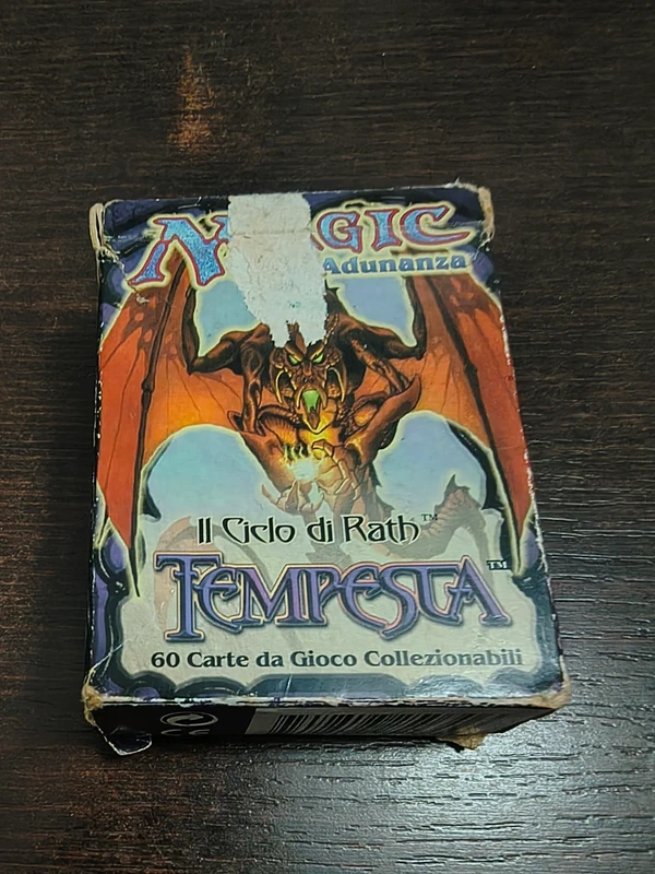 Mazzo Magic The Gathering MTG Tempesta (Tempest 1997) Italiano + Scatola Originale