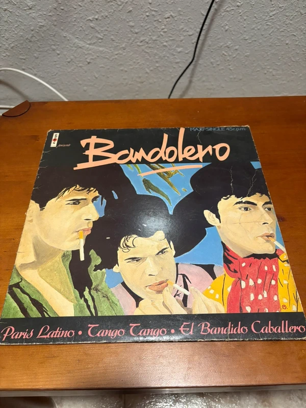 Vinilo Maxi-Single Bandolero – Paris Latino (Edición España 1984) ÉXITO 80s