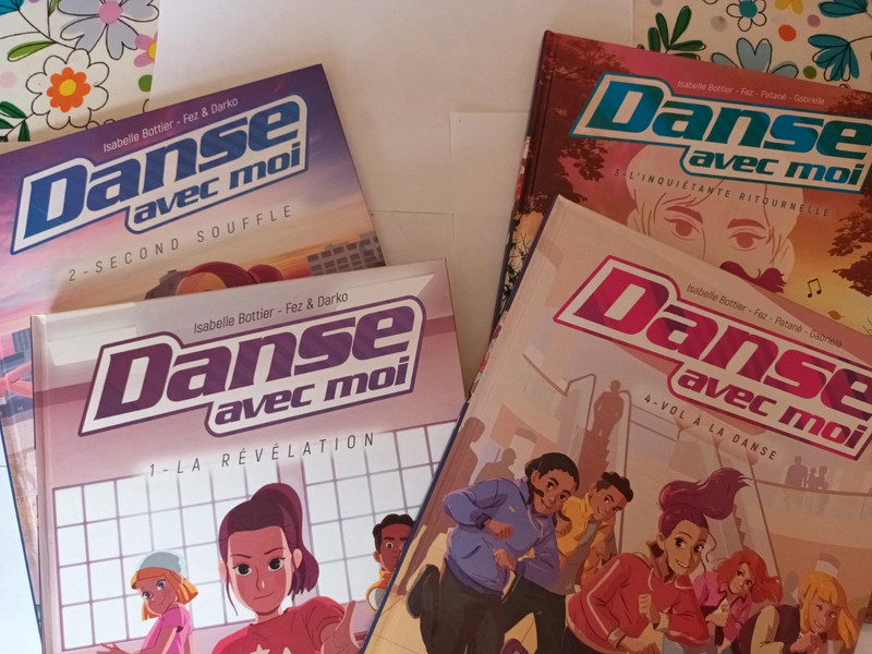 Lot 4 bd - danse avec moi