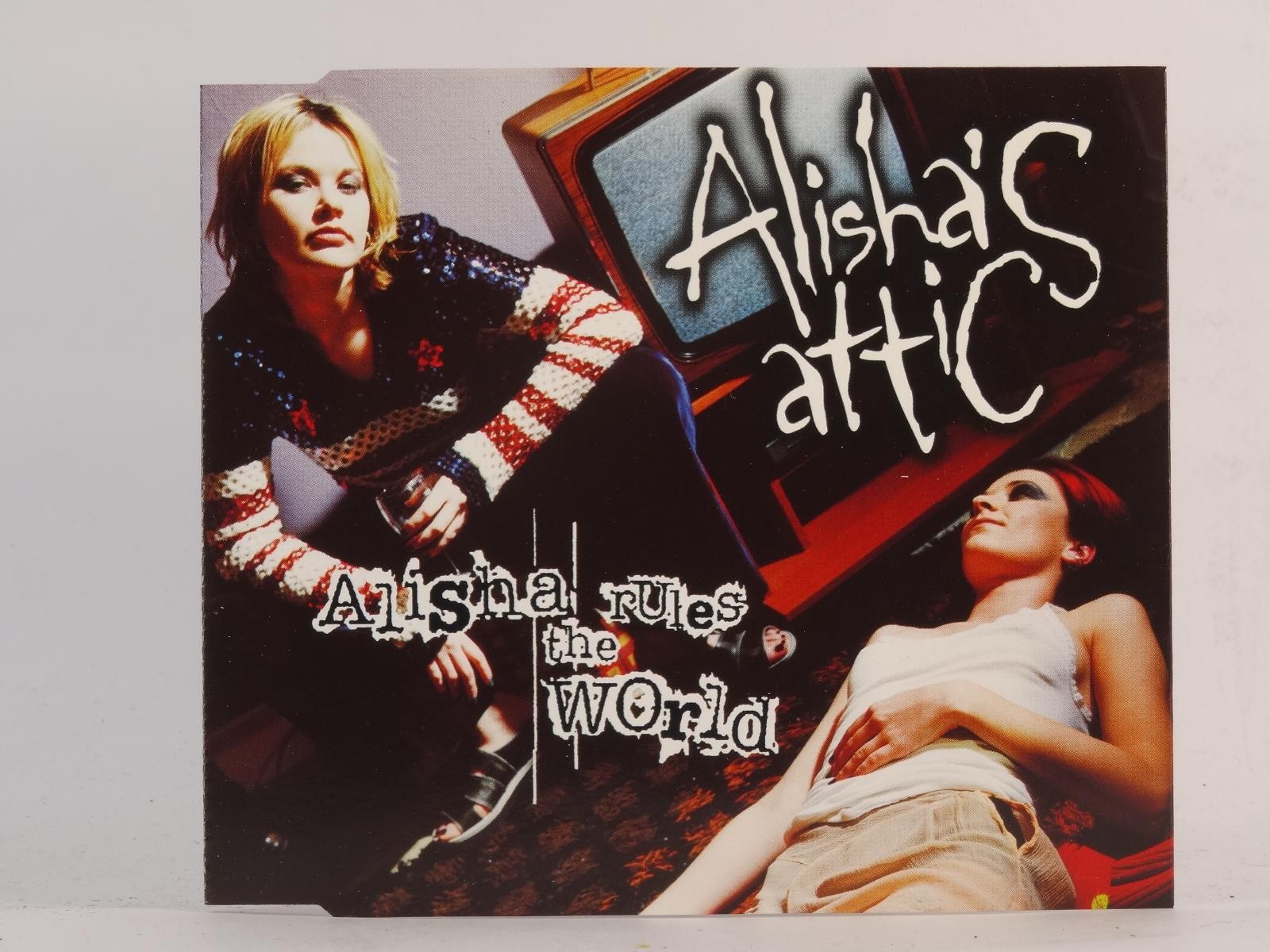 ALISHA'S ATTIC ALISHA RULES THE WORLD (H21) 4 Track CD Single including Picture 