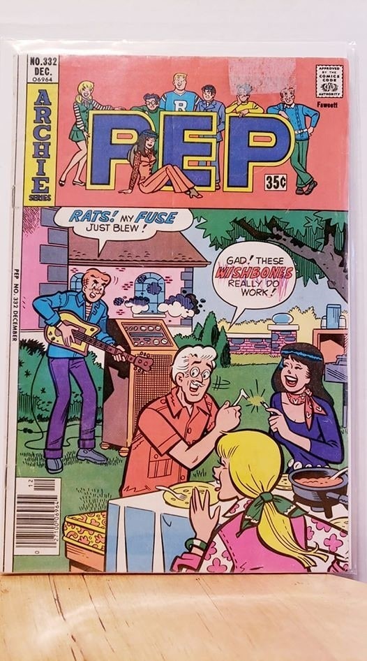 16771: ARCHIE COMICS ARCHIE PEP #332 grado VG