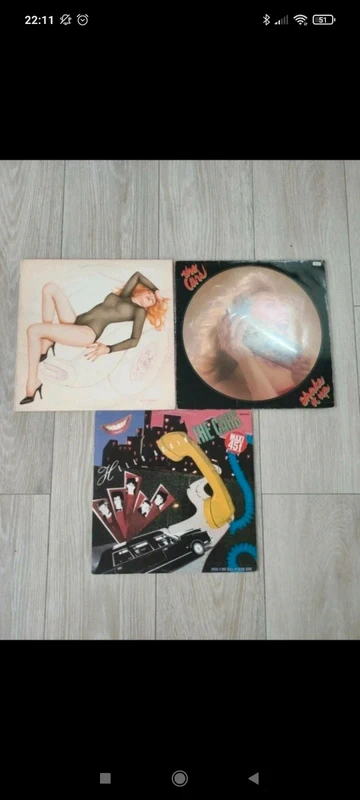 Lot 3 vinyles The Cars 33t