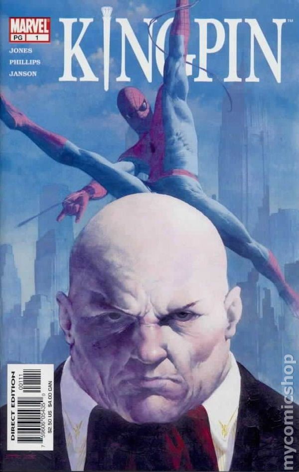 Kingpin #1 VF+ 8.5 2003 immagine stock