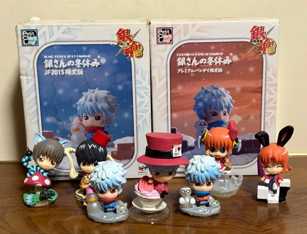 Gintama Petit Chara Land Figure (7 Pieces) Limited Edition Jump Festa MegaHouse