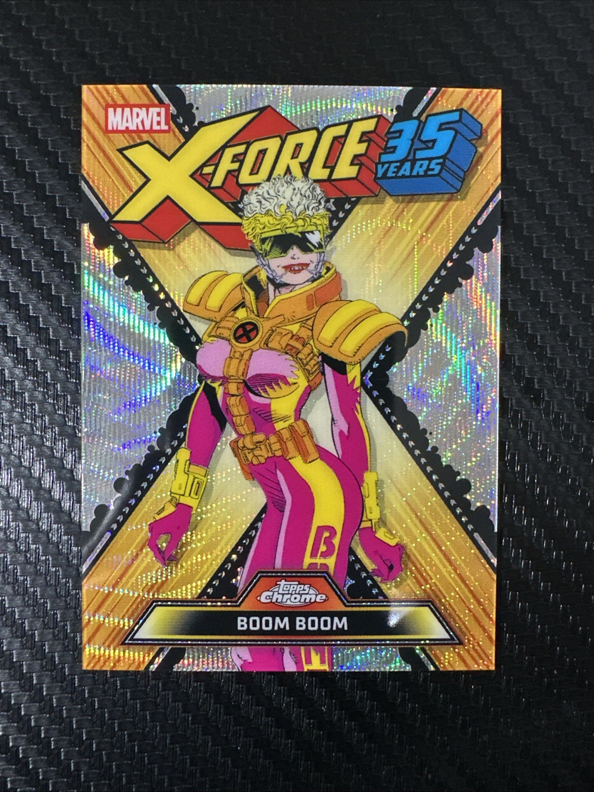 2026 Topps Chrome Marvel X-Force 35th Anniversary Boom Boom XF-03