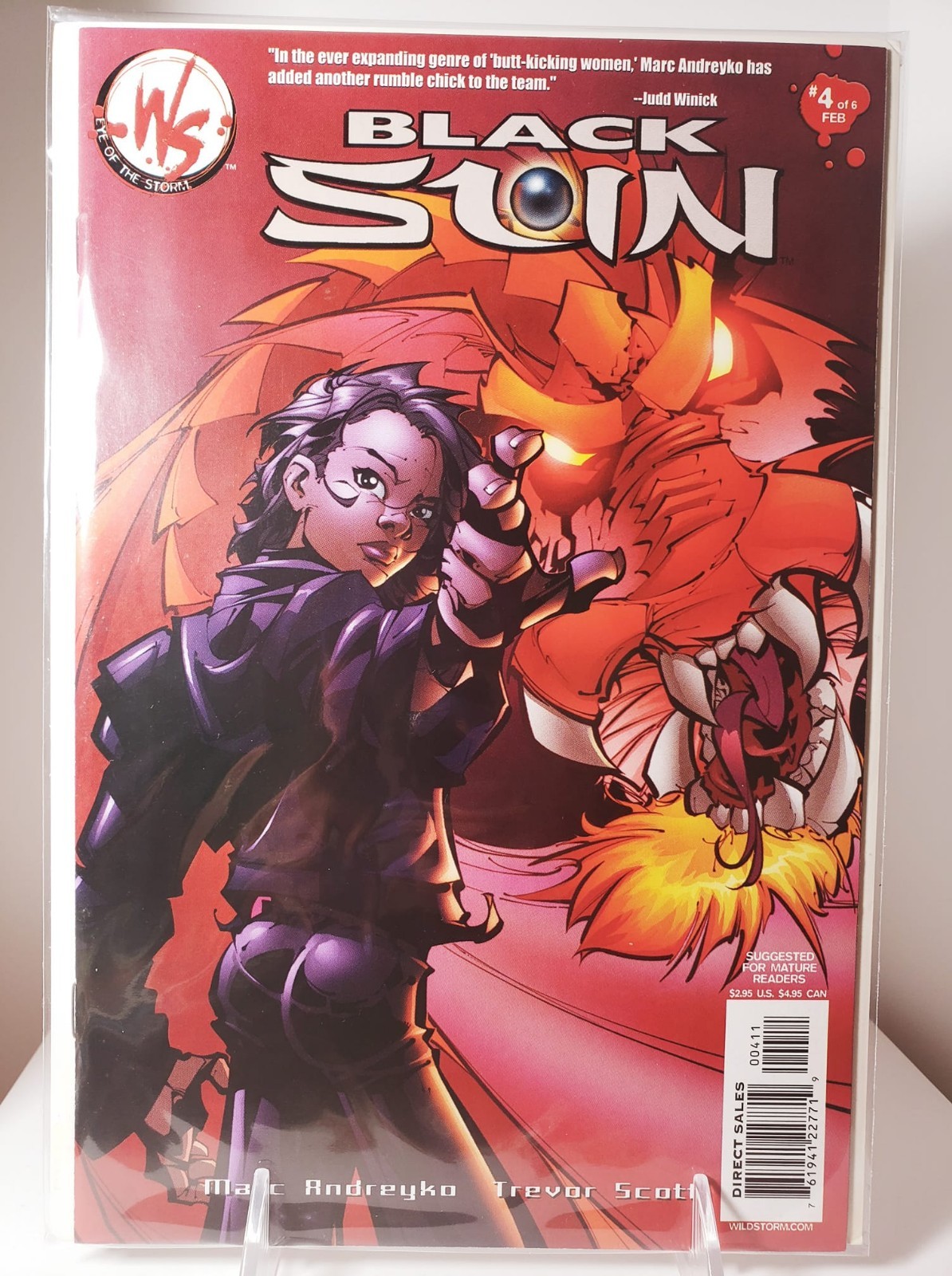 25583: WILDSTORM PRODUCTIONS BLACK SUN #4 Grado VF
