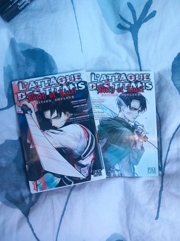 L'attaque  des titans birth of livai tomes 1-2
