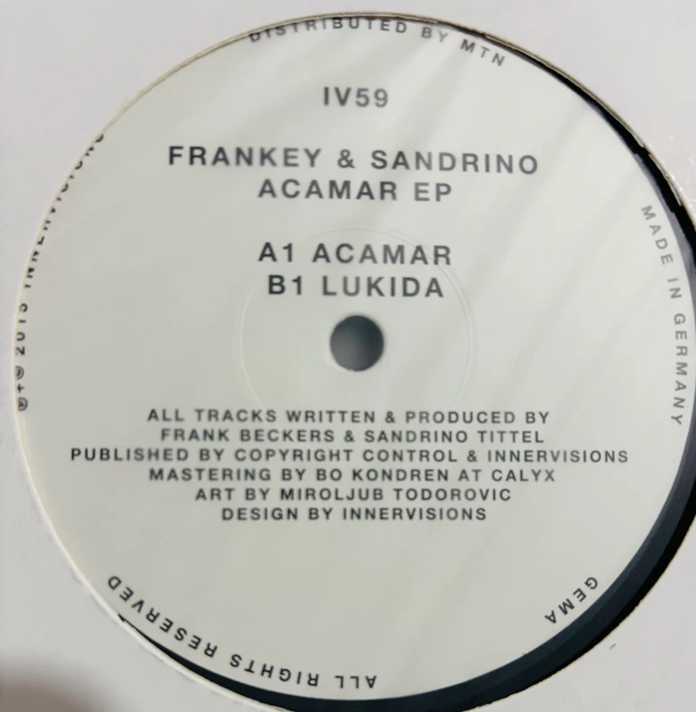 Frankey & Sandrino – Acamar EP