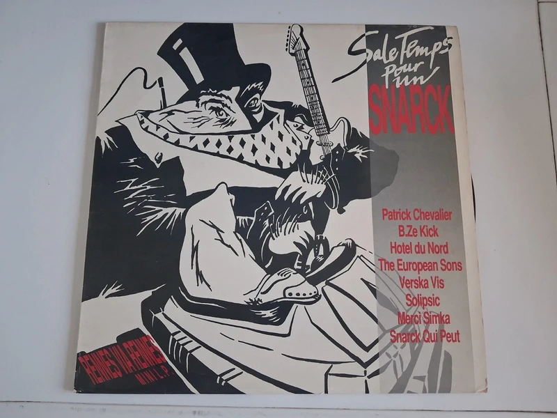 Vinyle sale temps pour un snack