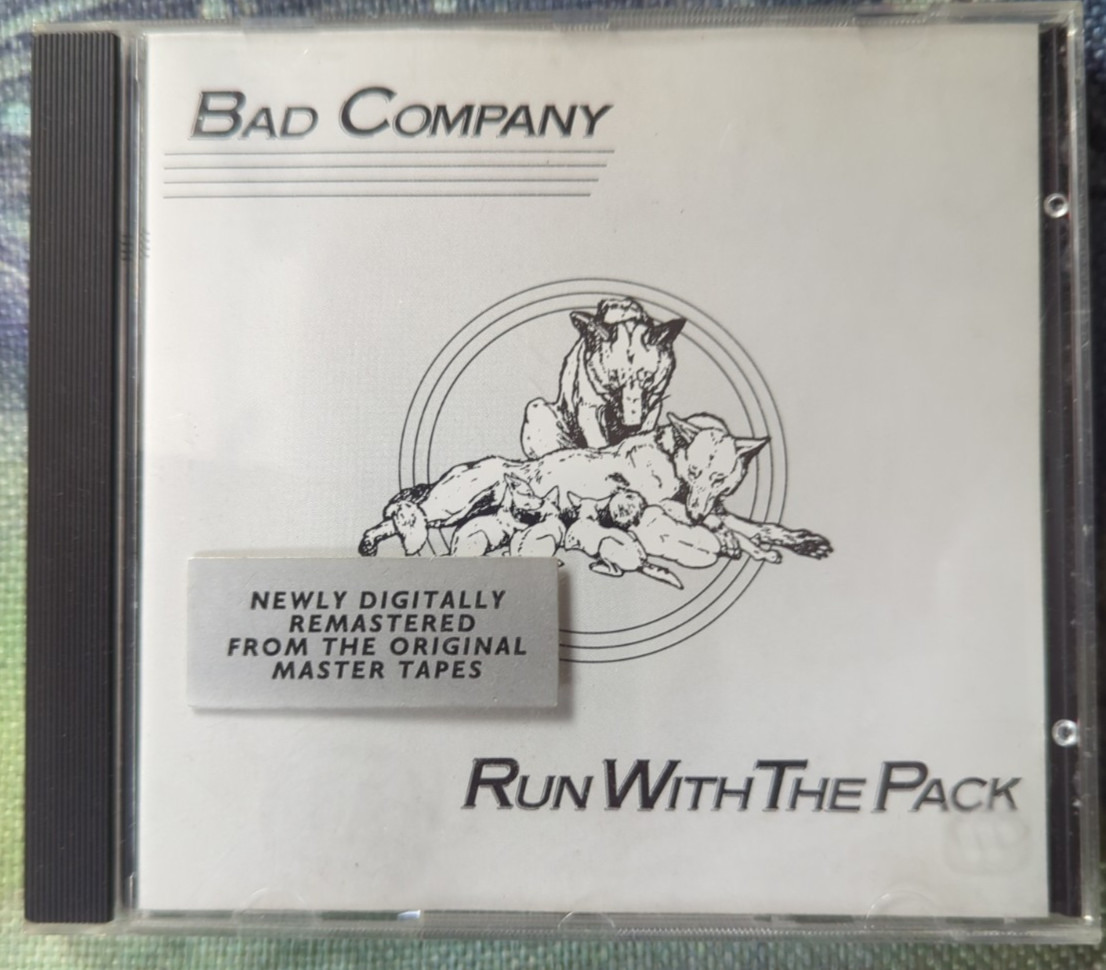 Bad Company Run with the Pack Remastered CD - Swan Song - VGC - Free UK P+P