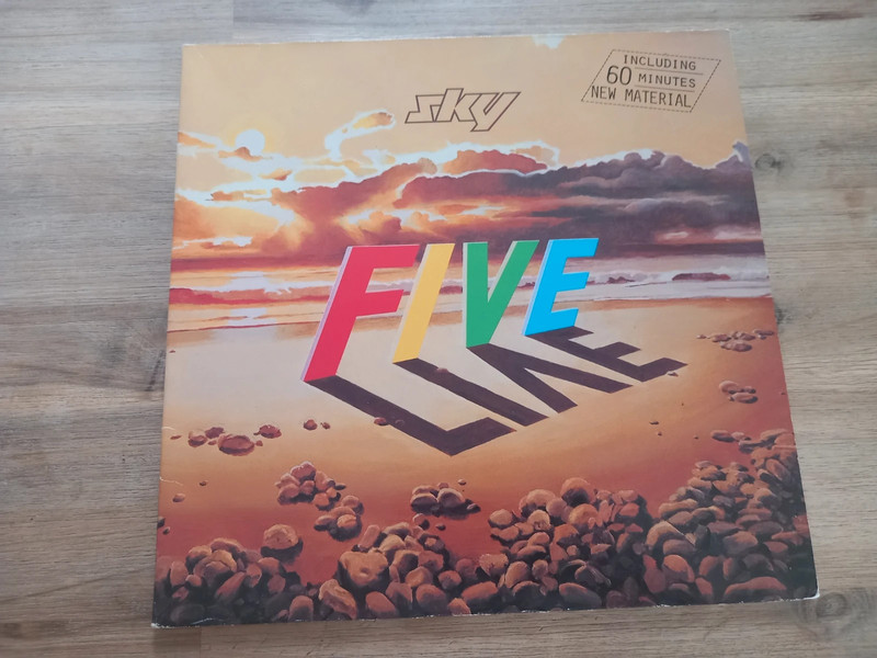 Vinyl 2LP Sky Five Live Classic Prog Rock Progressive Pop