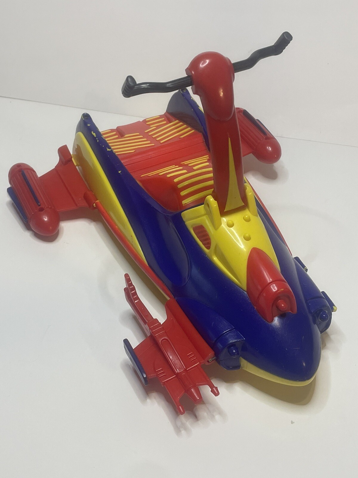 2001 Marvel Spider-Man Adventure Hero Jet Ski Giocattolo Biz - Vintage - Veicolo