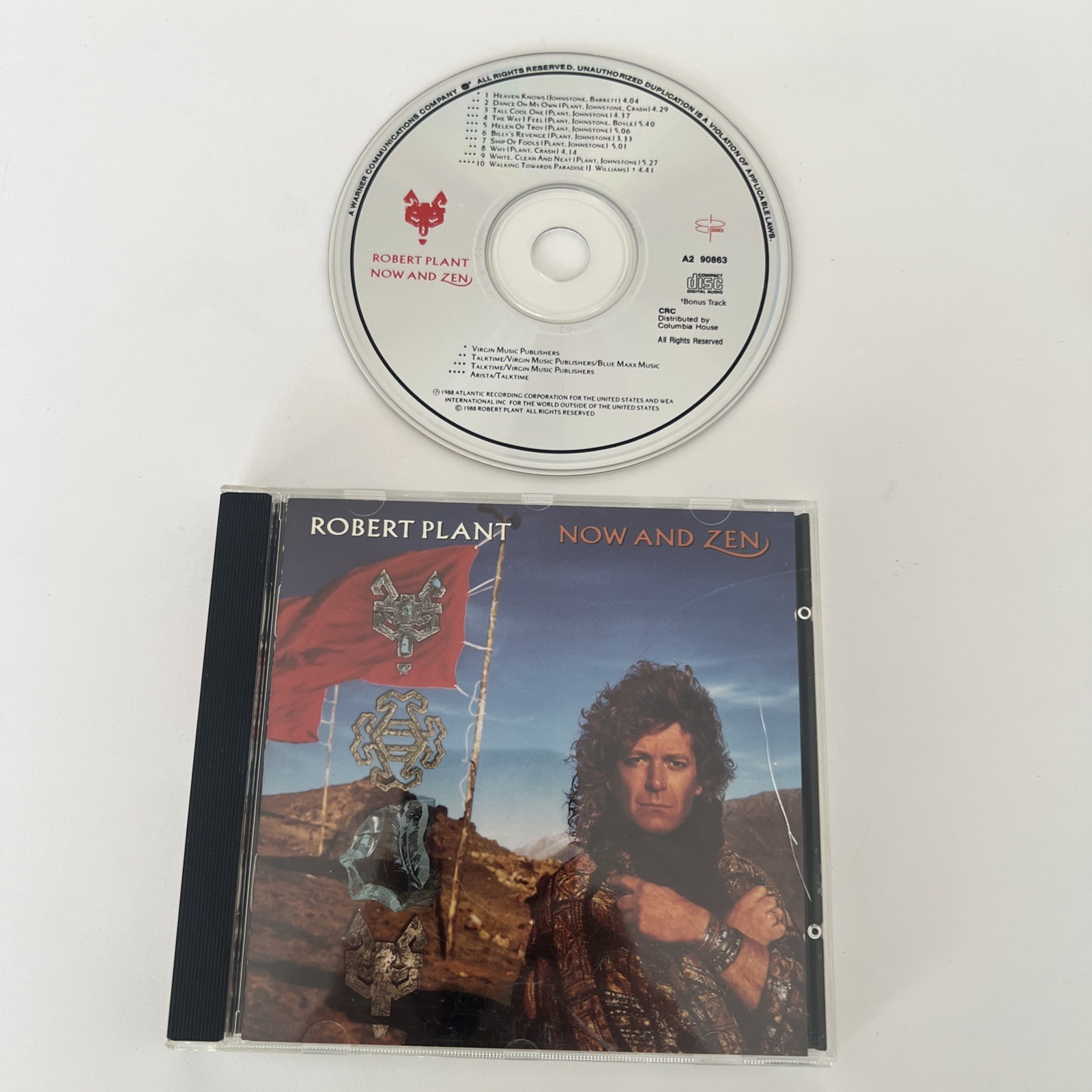 Robert Plant Now And Zen Cd