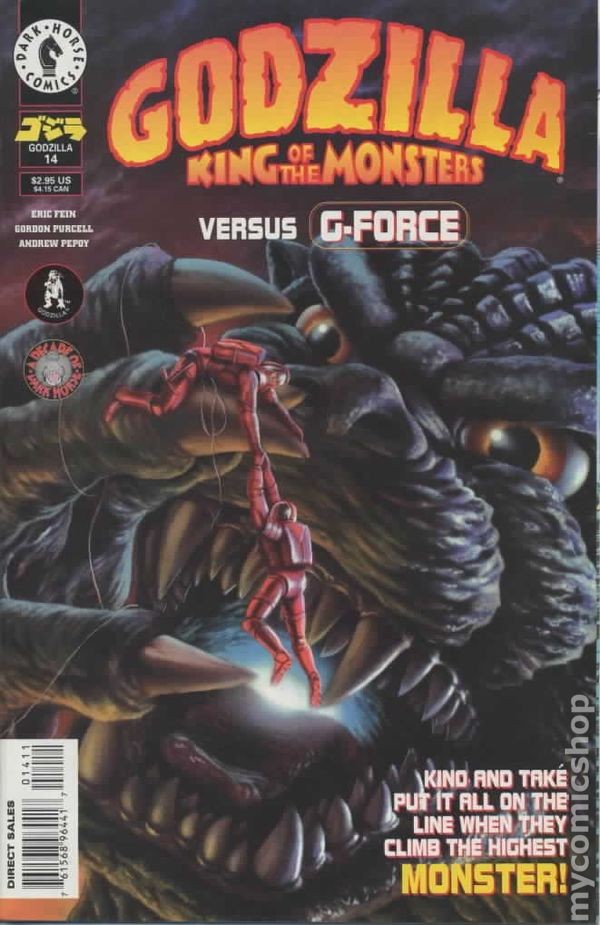 Godzilla #14 VF 8.0 1996 Immagine Stock