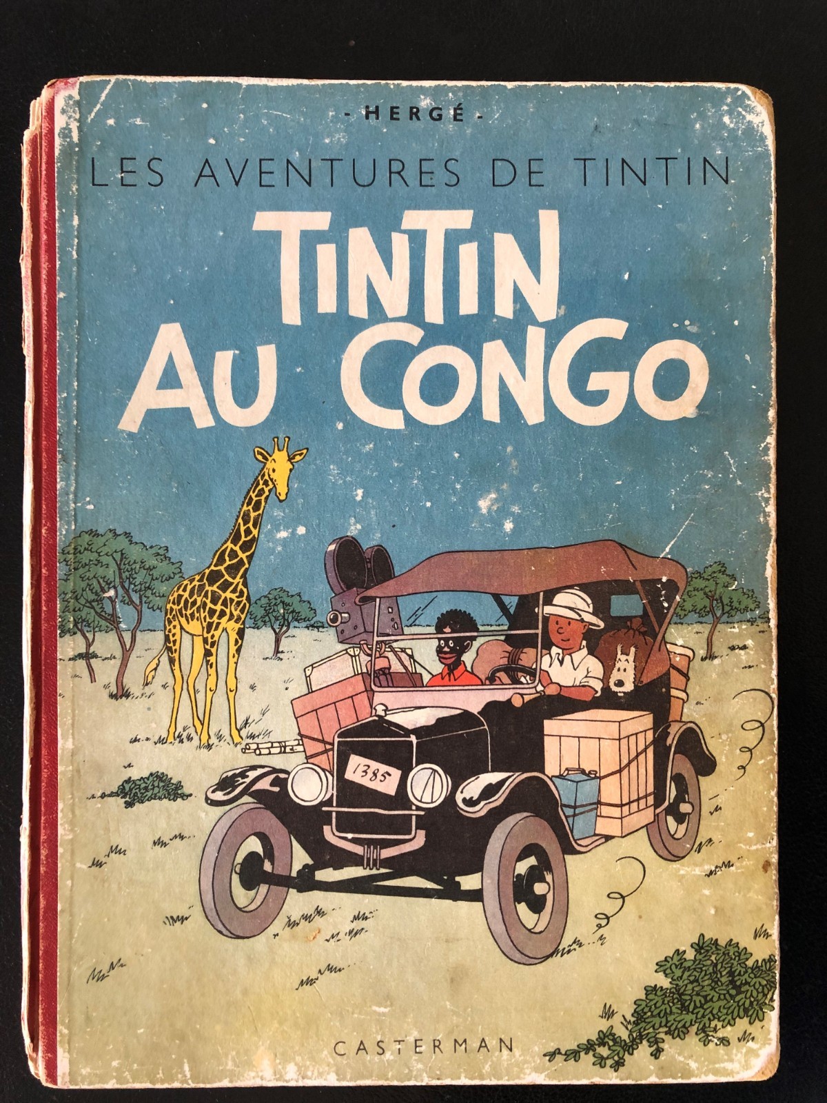Tintin au Congo B1 1947 bon état