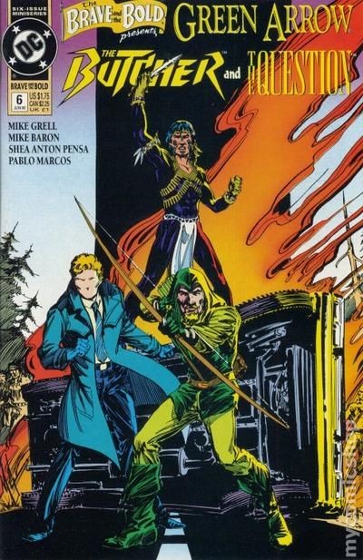 Brave and the Bold #6 quasi nuovo 1992 immagine stock
