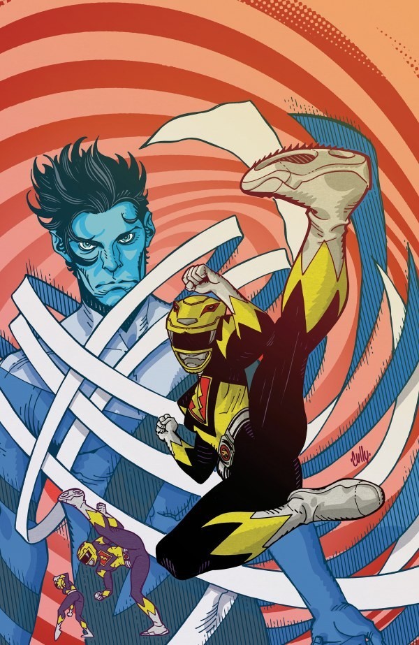 Power Rangers Unlimited #1 1:10 variante Hamner Foil!