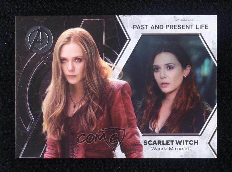 2023 Marvel Infinity Saga Origin Past and Present Life Scarlet Witch #SG-4 2rz