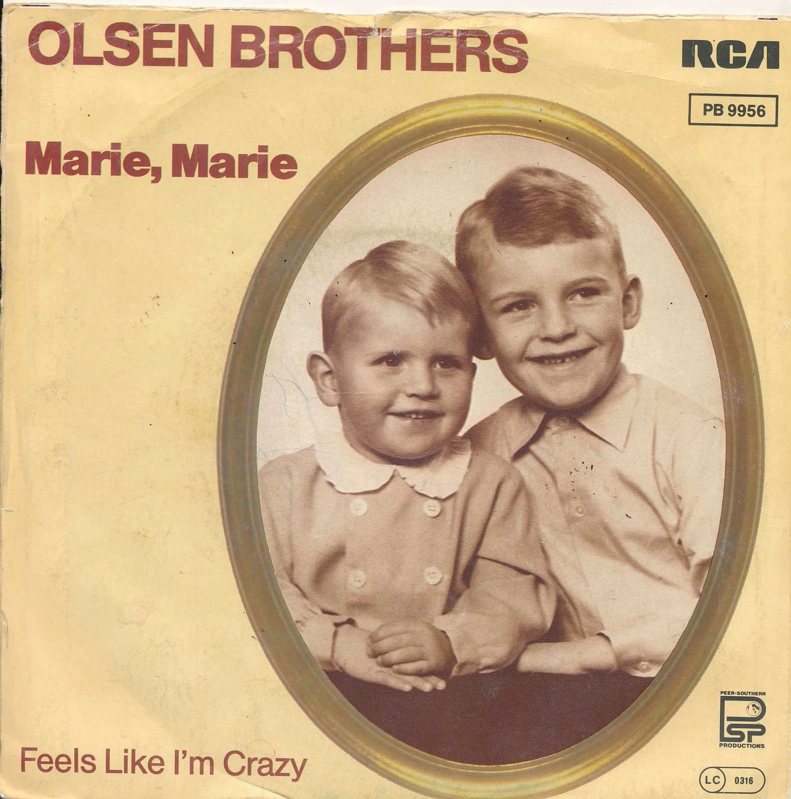 Marie, Marie - Olsen Brothers - Single 7" Vinyl 201/08