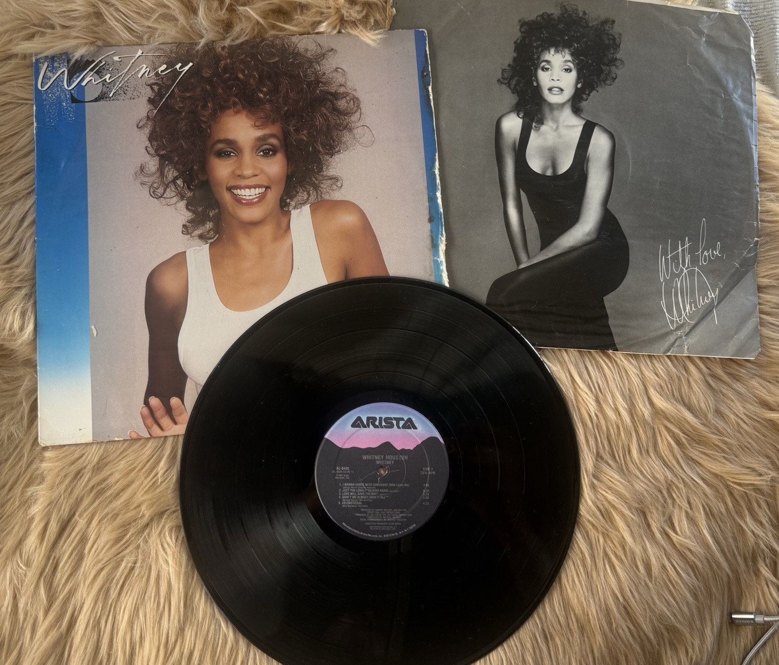 Whitney Houston – Whitney LP Arista 1987 I Wanna Dance With Somebody