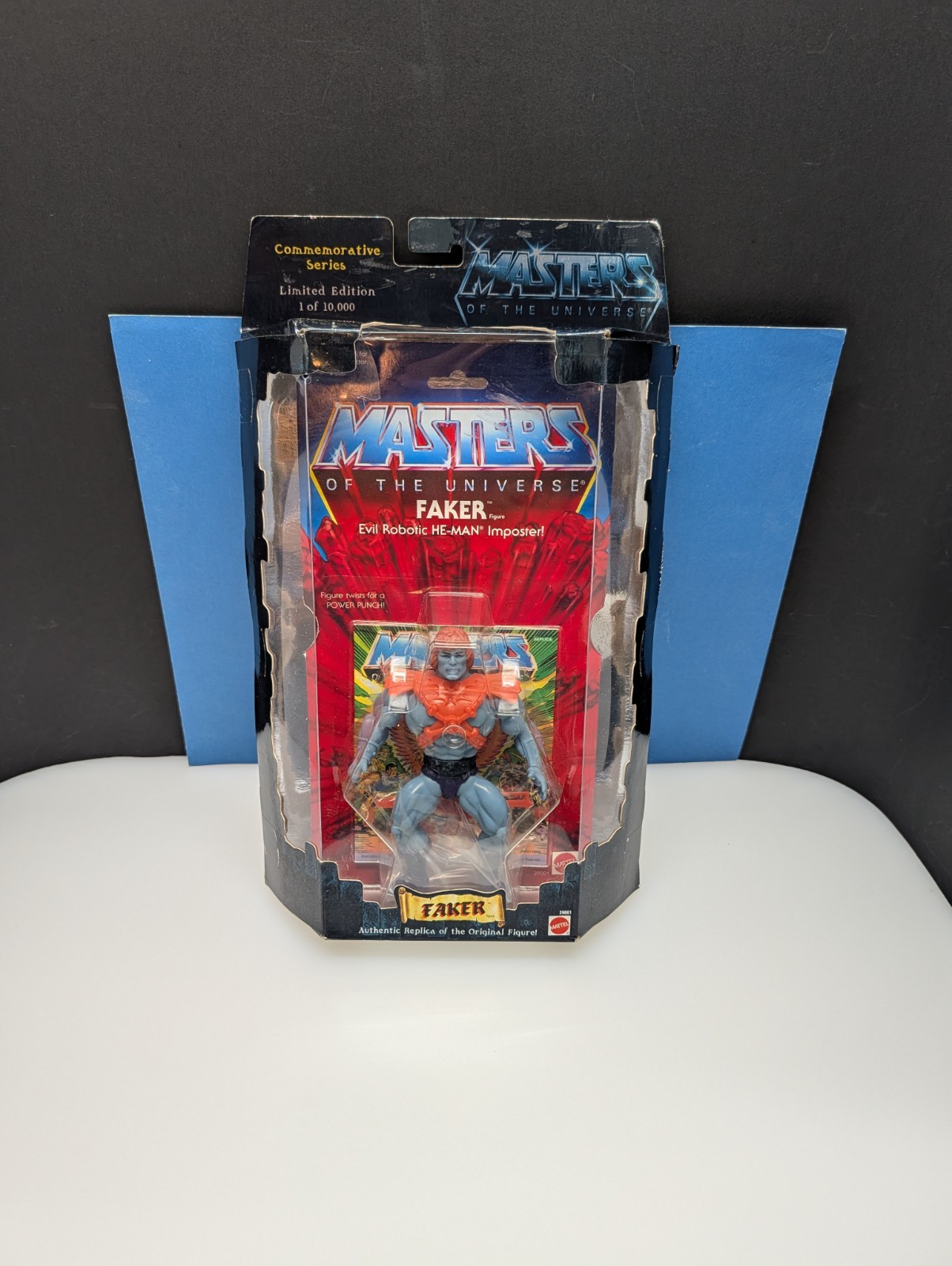 MOTU Faker Commemorative Series LE 1 Of 10,000 Mattel 2000 New Sealed
