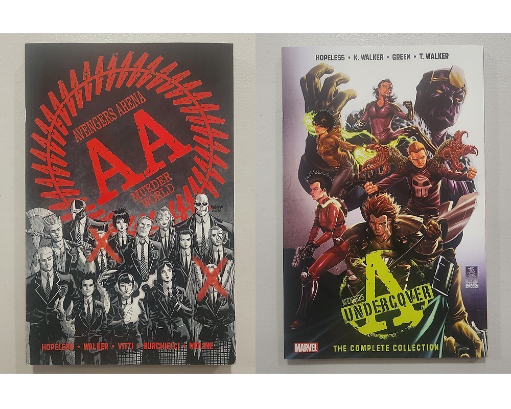 Marvel Avengers Arena & Avengers Undercover Complete Collection TPB Set Unread