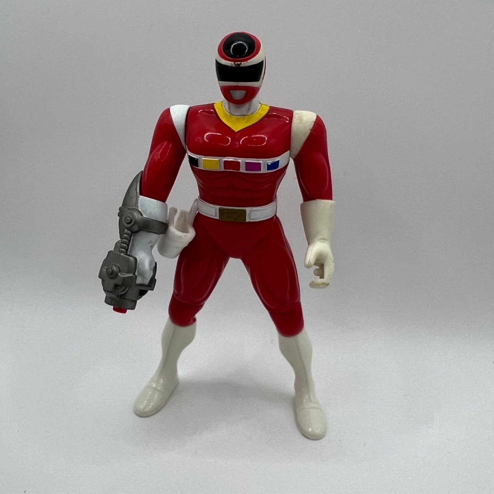 Bandai Power Rangers in Space Red Mega Modellino Lancio 5,5" #6