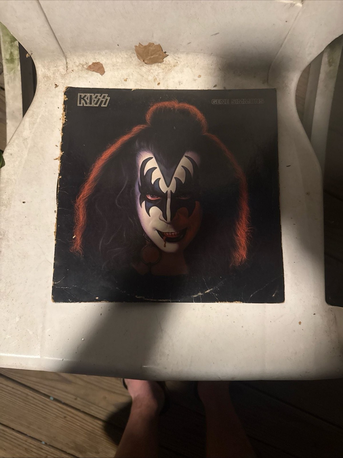 KISS Gene Simmons 1978 Solo Album Vinyl LP Original Casablanca Pressing