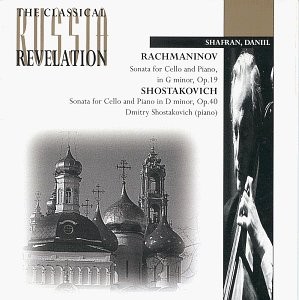 SERGEI RACHMANINOV - Rachmaninov: Cello & Piano Sonata In G Minor Op 18 / - CD
