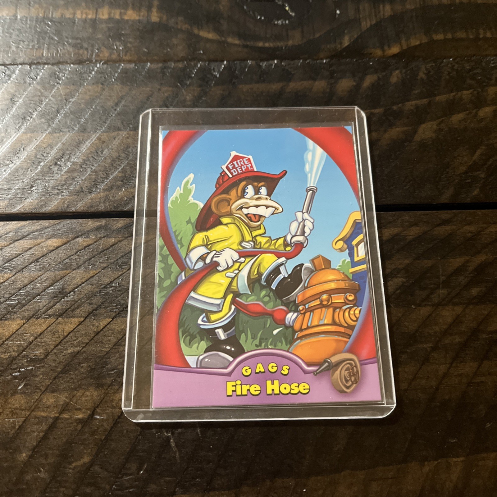 Disney Toontown Online Trading Card Serie 3 - Gags: Tubo del Fuoco